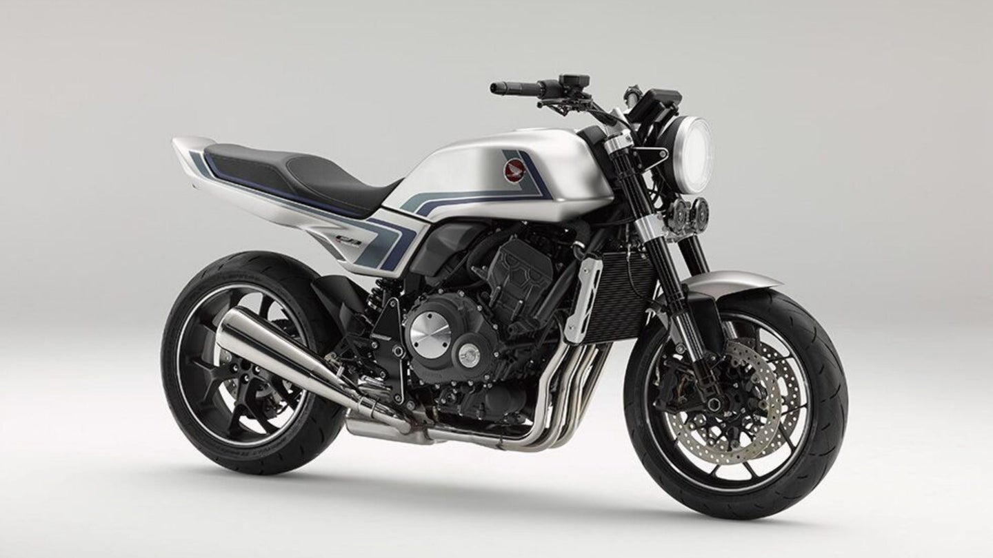 Honda&#8217;s CB-F Concept Takes an Iconic Bike Back to the Eighties