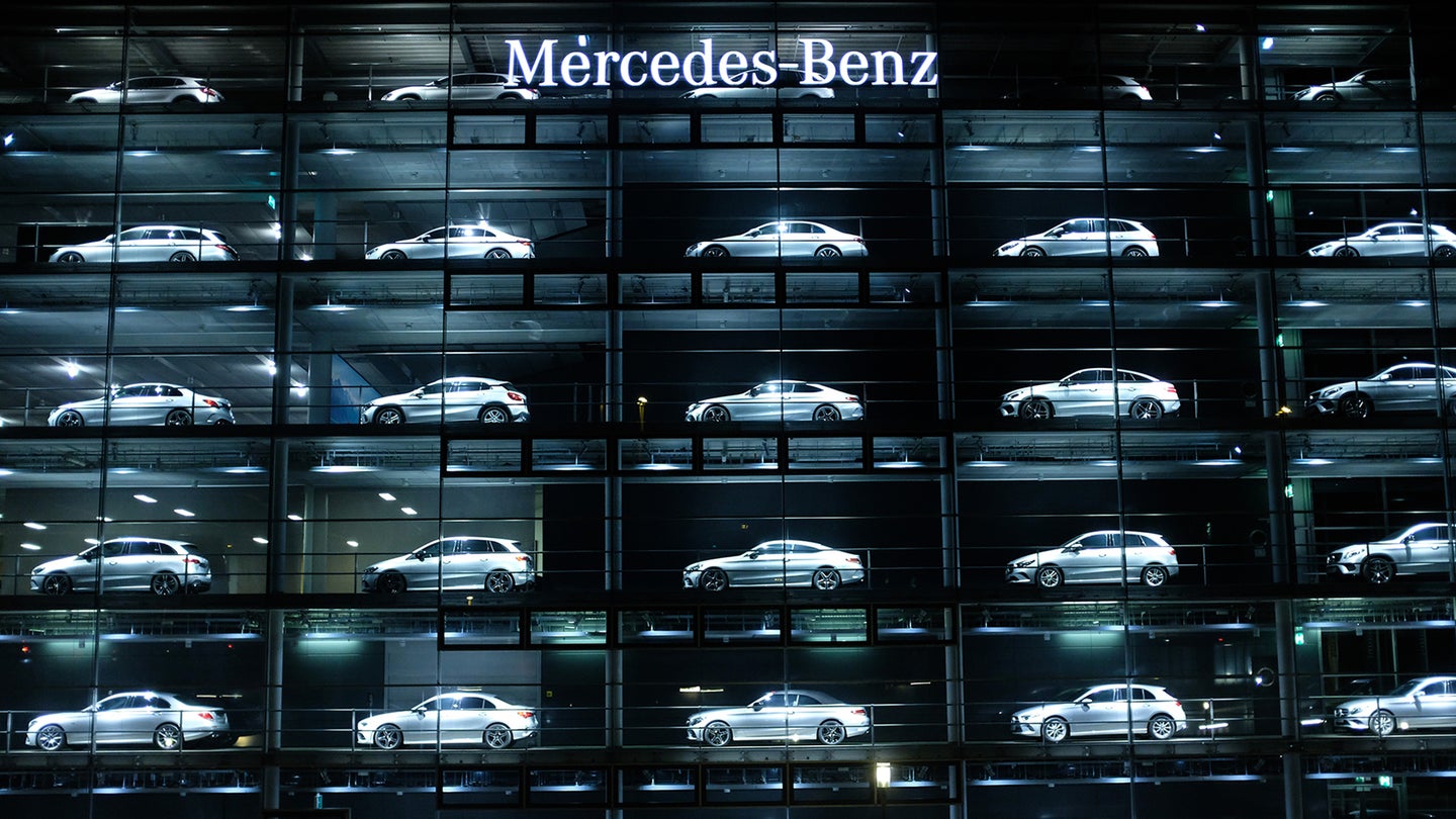 Mercedes-Benz Cars In Display