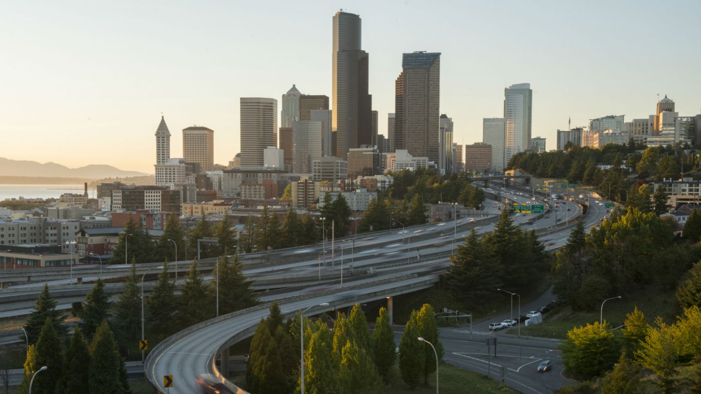Coronavirus Outbreak Has Emptied Out Seattle’s Hectic Highways