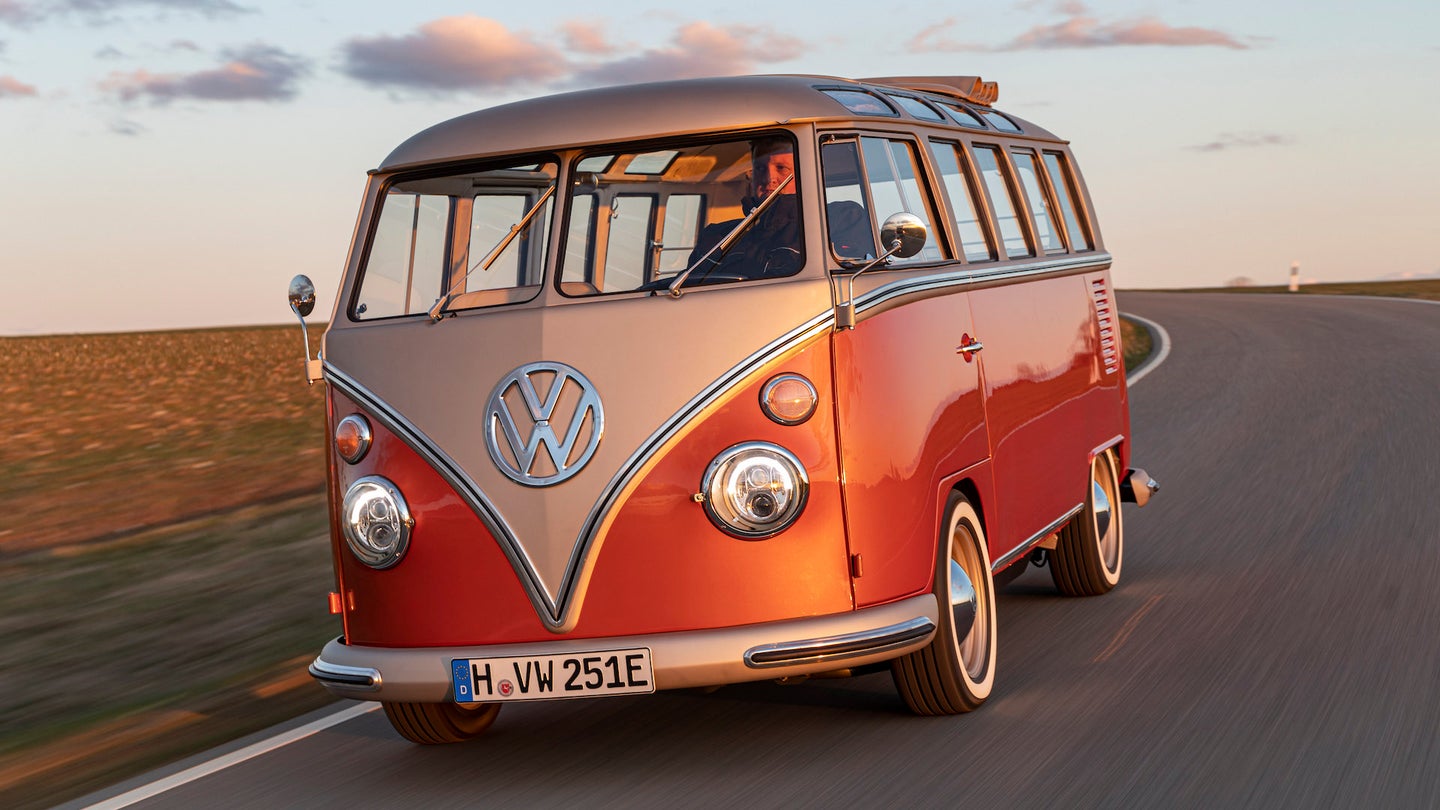 The Volkswagen E-Bulli Concept Shows How You Can Electrify the Iconic Bus for $70,000