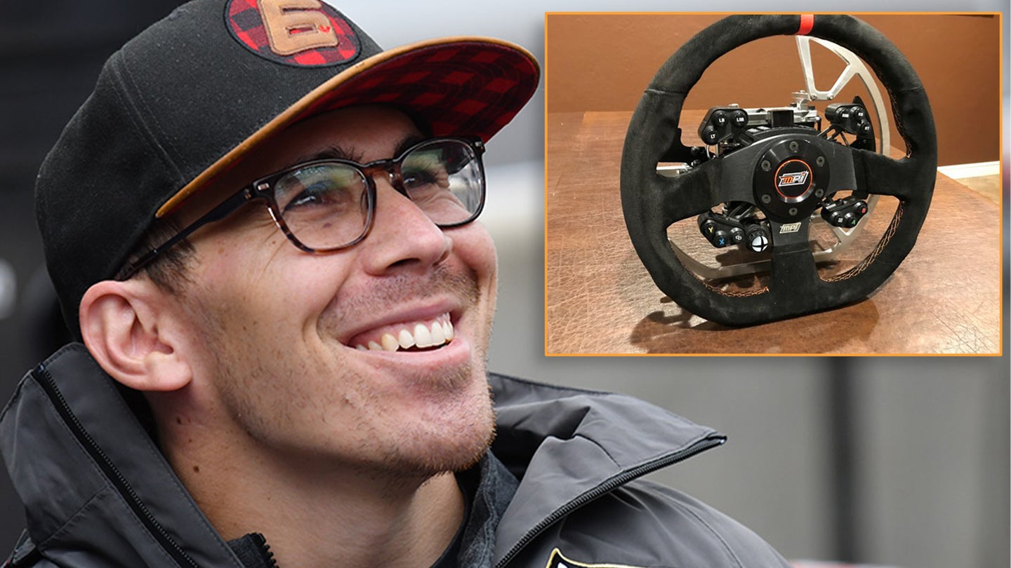 Robert Wickens Will Make His Sim Racing Return With This Incredibly Trick Steering Wheel