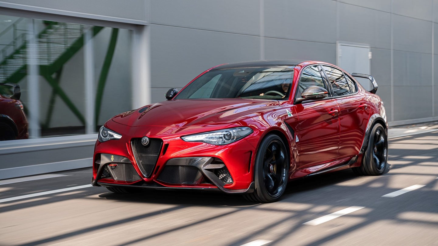 2021 Alfa Romeo GTAm: A 540-HP Giulia With a Giant Wing and Back Seat Delete