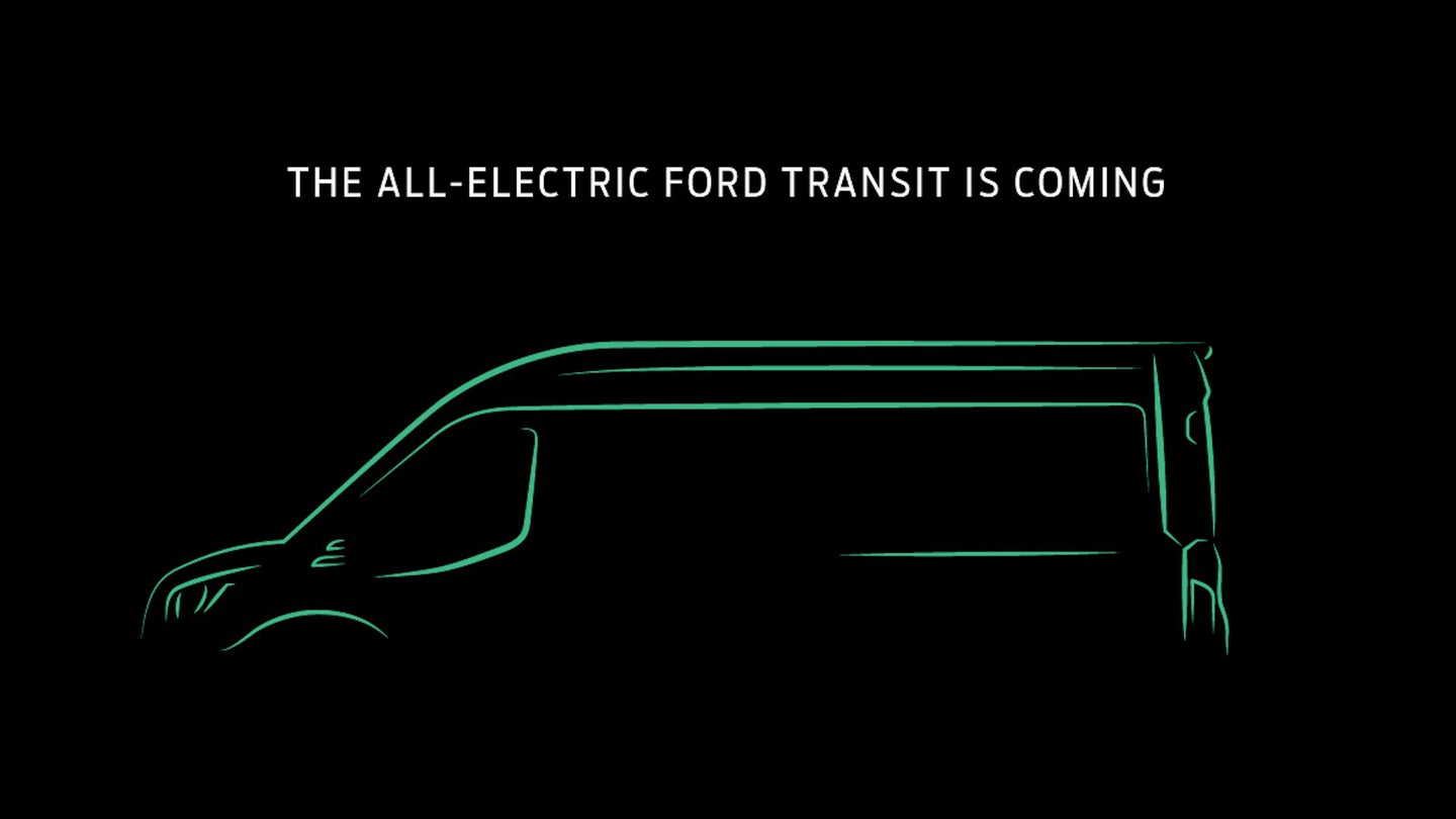 All-Electric Ford Transit is Coming