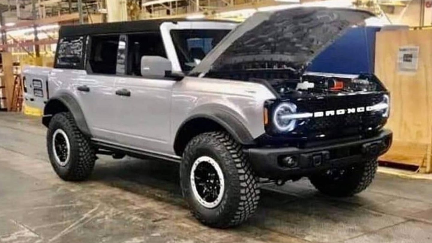 2021 Ford Bronco Photo: Here&#8217;s Your First Look at the Real Thing