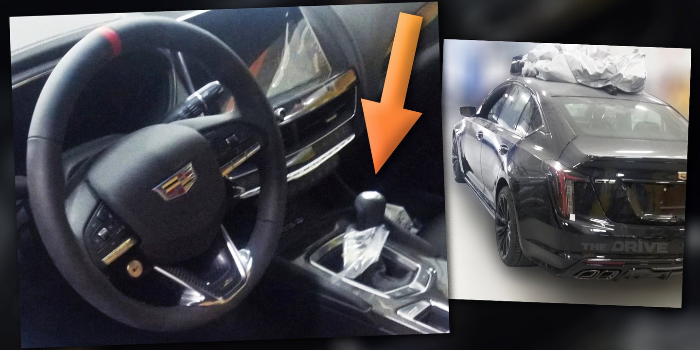 Exclusive: Photos Show the Wilder Cadillac CT5-V Will Have a Manual Transmission