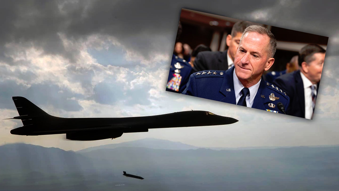 Air Force Boss Alludes To Work On New Top Secret Air-Launched Anti-Ship Weapons