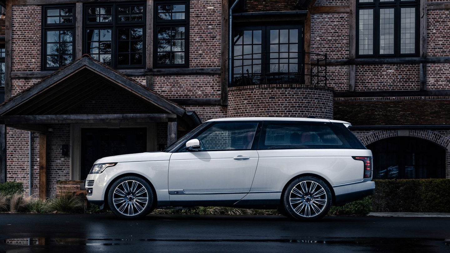 This Is the Two-Door Range Rover That Land Rover Won’t Build