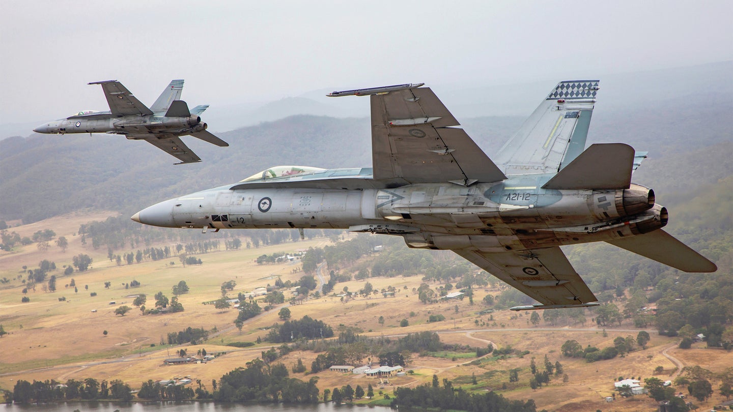 Australia To Sell Retired F/A-18 Hornet Fighters To Private Aggressor Firm Air USA