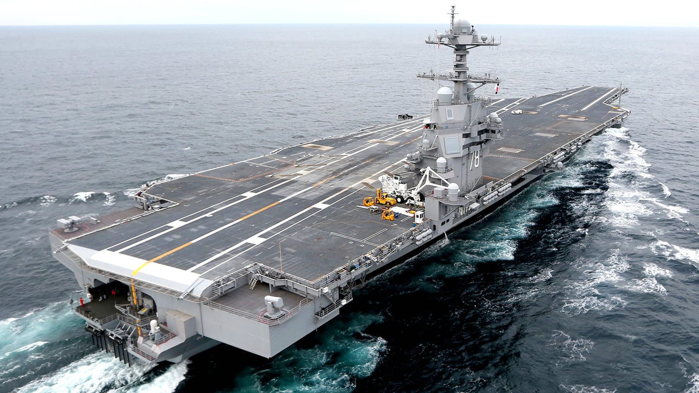 Ford Class Of Supercarriers May End After Four Ships, Navy Eyeing Smaller Carriers: Report
