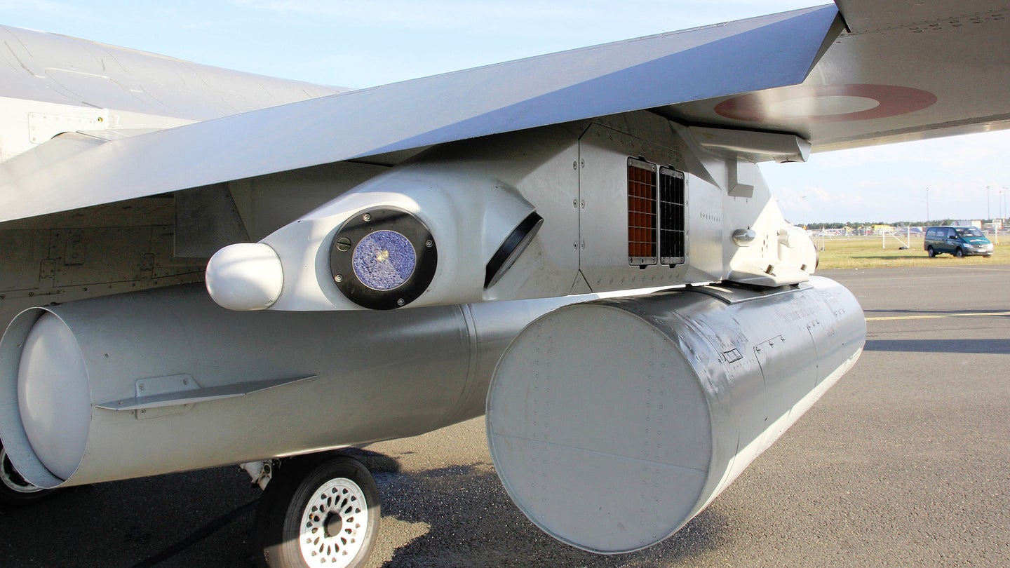 Air Force F-16s Are Getting Pylons With Built-In Missile Warning Sensors And Countermeasures