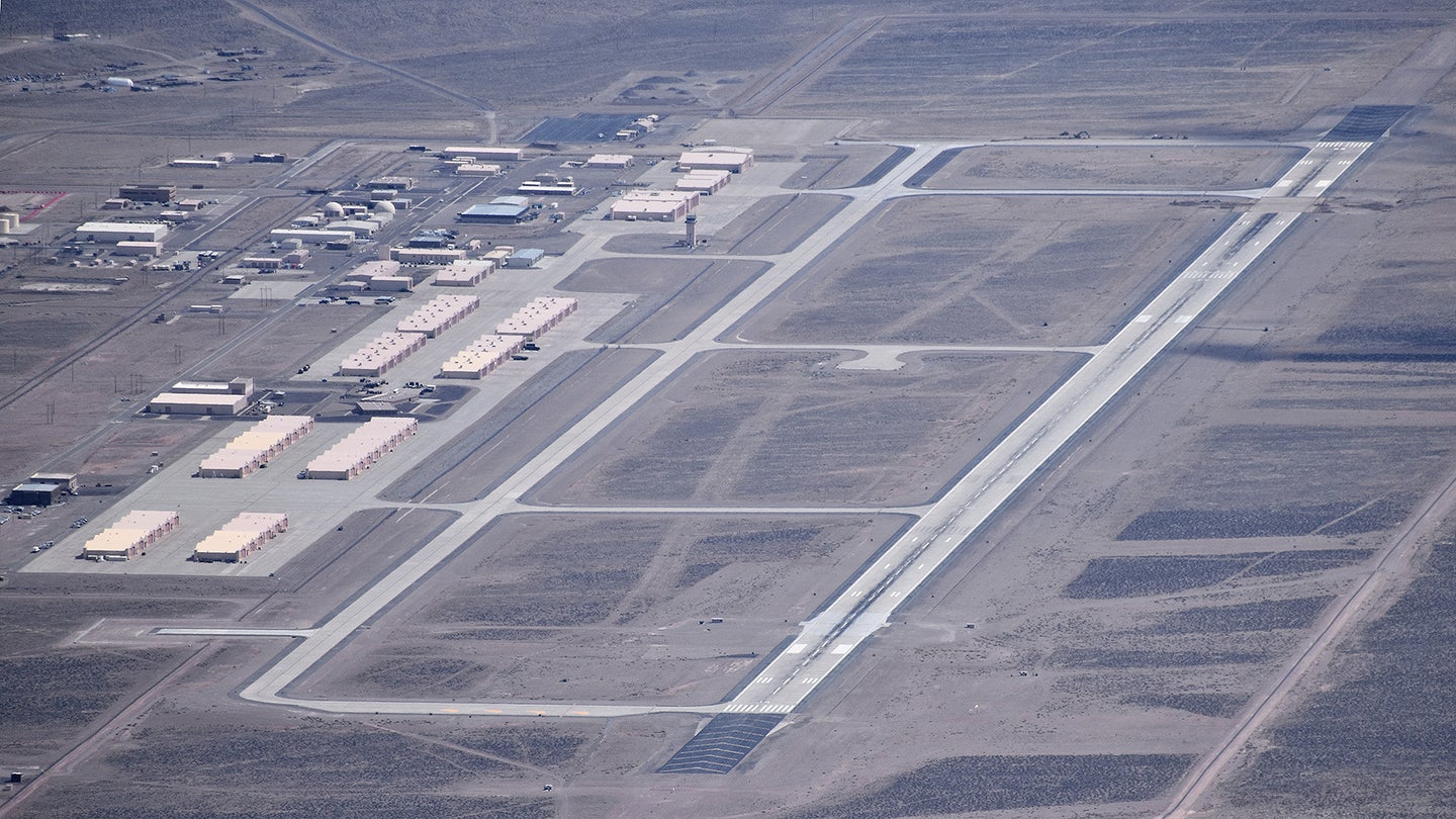 Pilot Takes Amazing Images Of Area 51 And Tonopah Air Base While Skirting Restricted Airspace