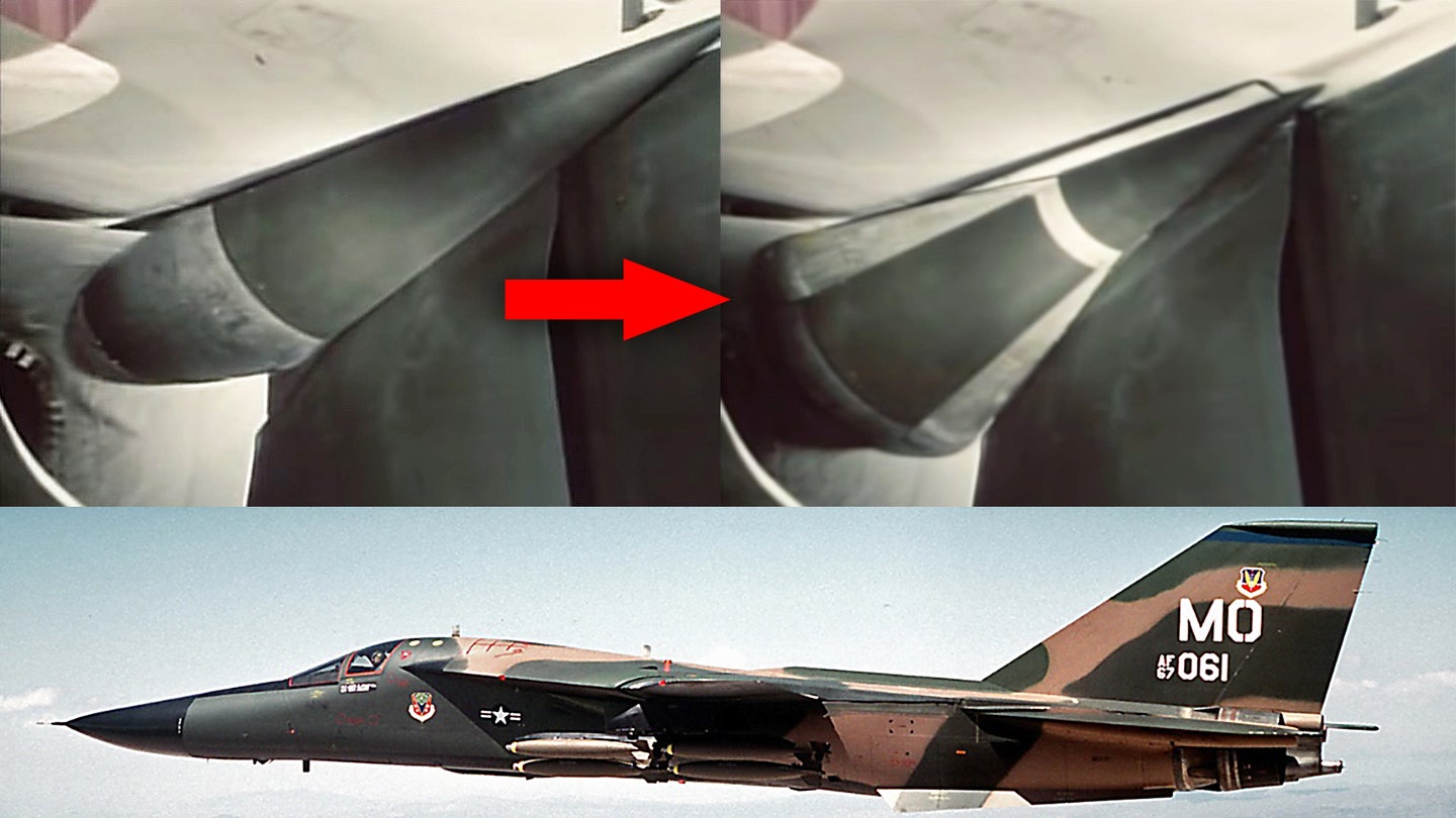 The F-111 Aardvark’s Air Inlet Spike Was A Work Of Engineering Art