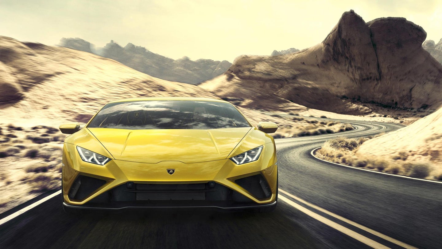 Lamborghini Driver Caught Speeding to Get Coronavirus Test Gets License Revoked