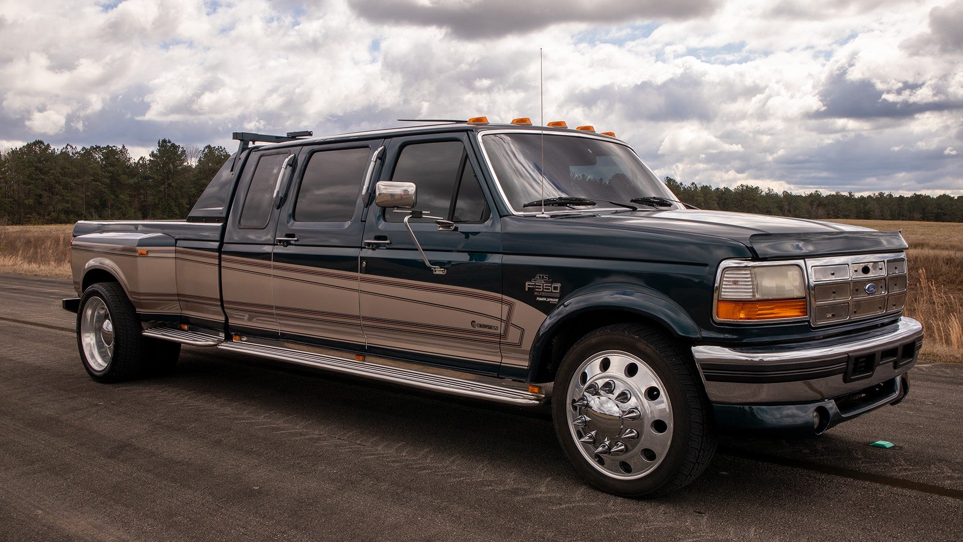 This Ford F-350 Centurion Power Stroke 7.3L Has an Interior as Plush as the...