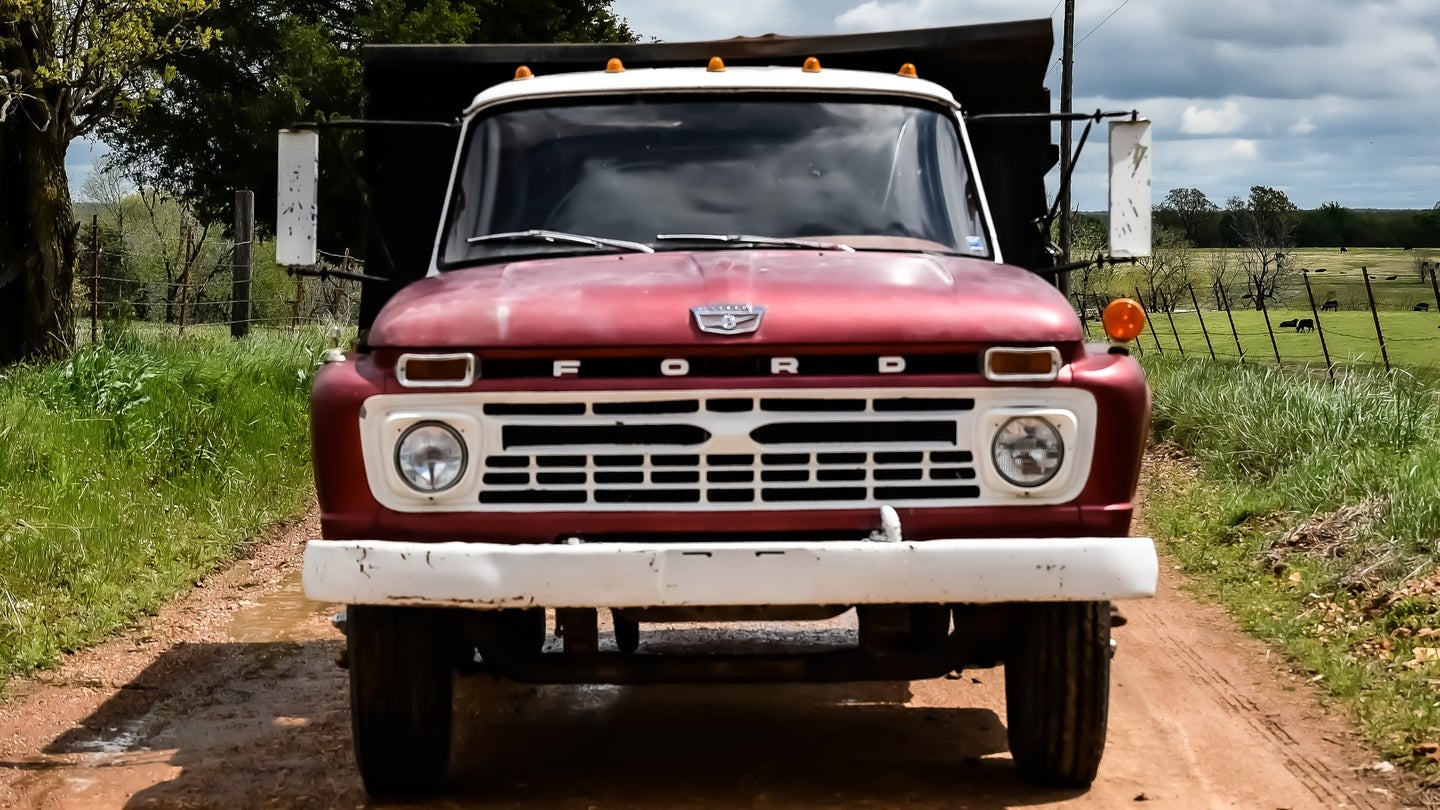 How I Fixed My 1966 Ford Dump Truck’s Busted-Up Bed Frame