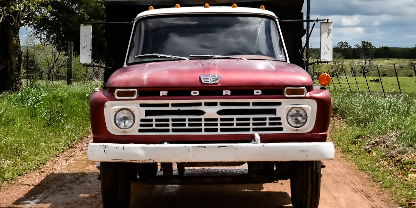 How I Fixed My 1966 Ford Dump Truck’s Busted-Up Bed Frame