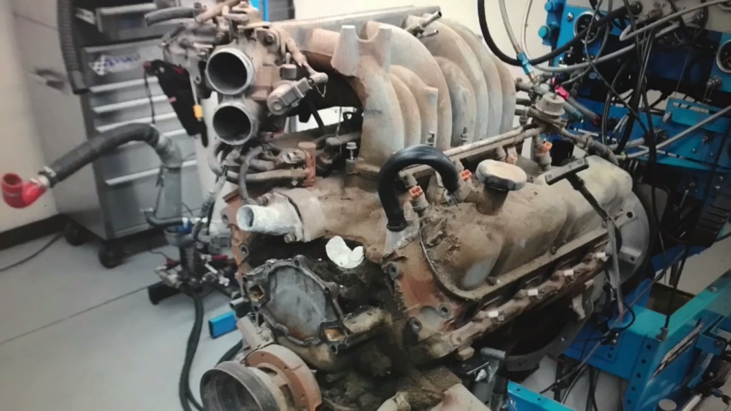 It Takes a Massive Amount of Boost to Kill a Junkyard Ford 351 Windsor V8