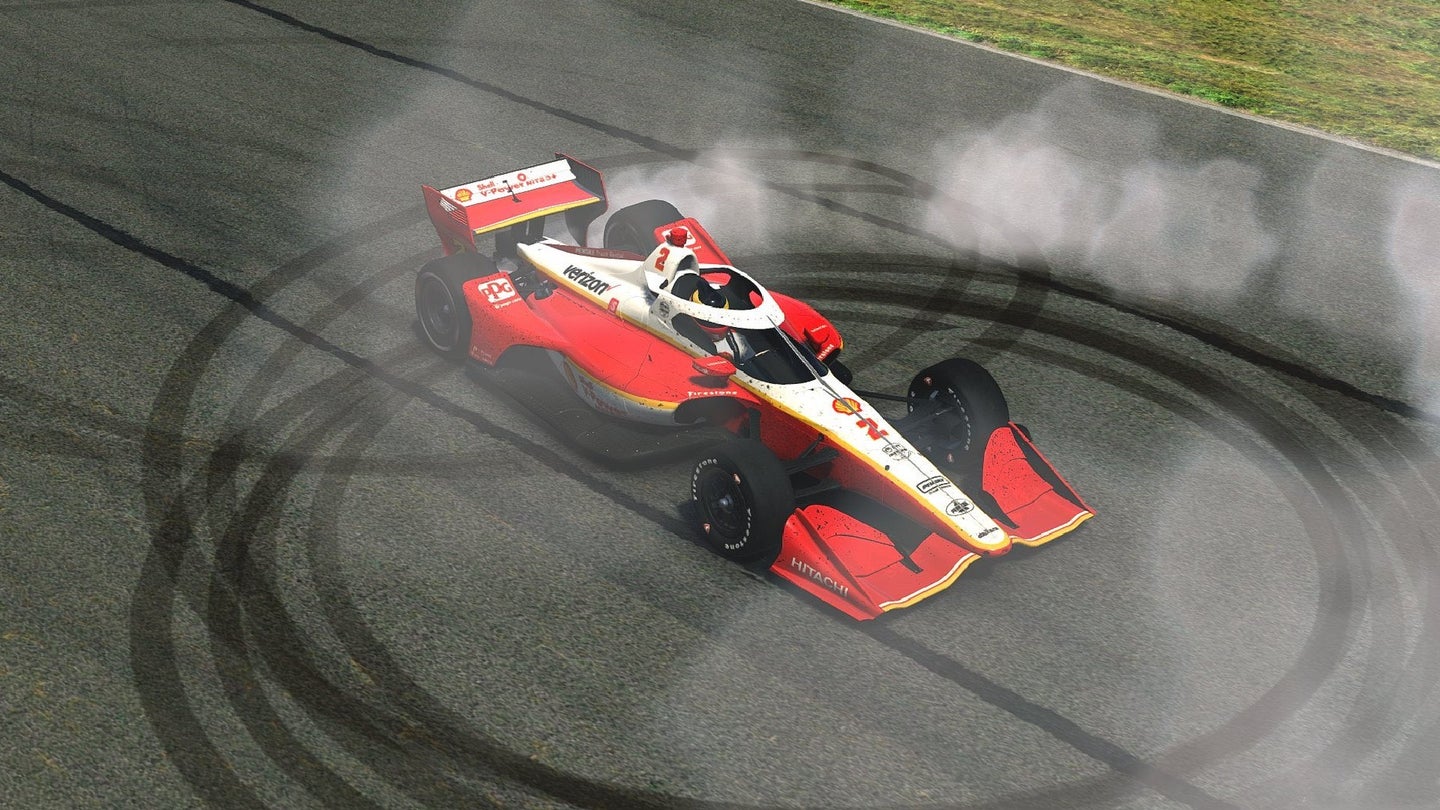 Virtual IndyCar Rookie Scott McLaughlin Takes iRacing Challenge Victory at Barber