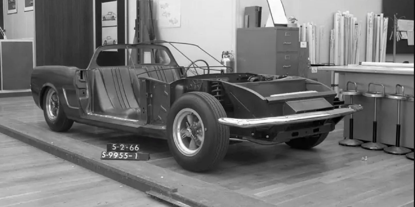 Mysterious Mid-Engined Ford Prototype Identified as Mockup of 1967 Mach 2 Concept