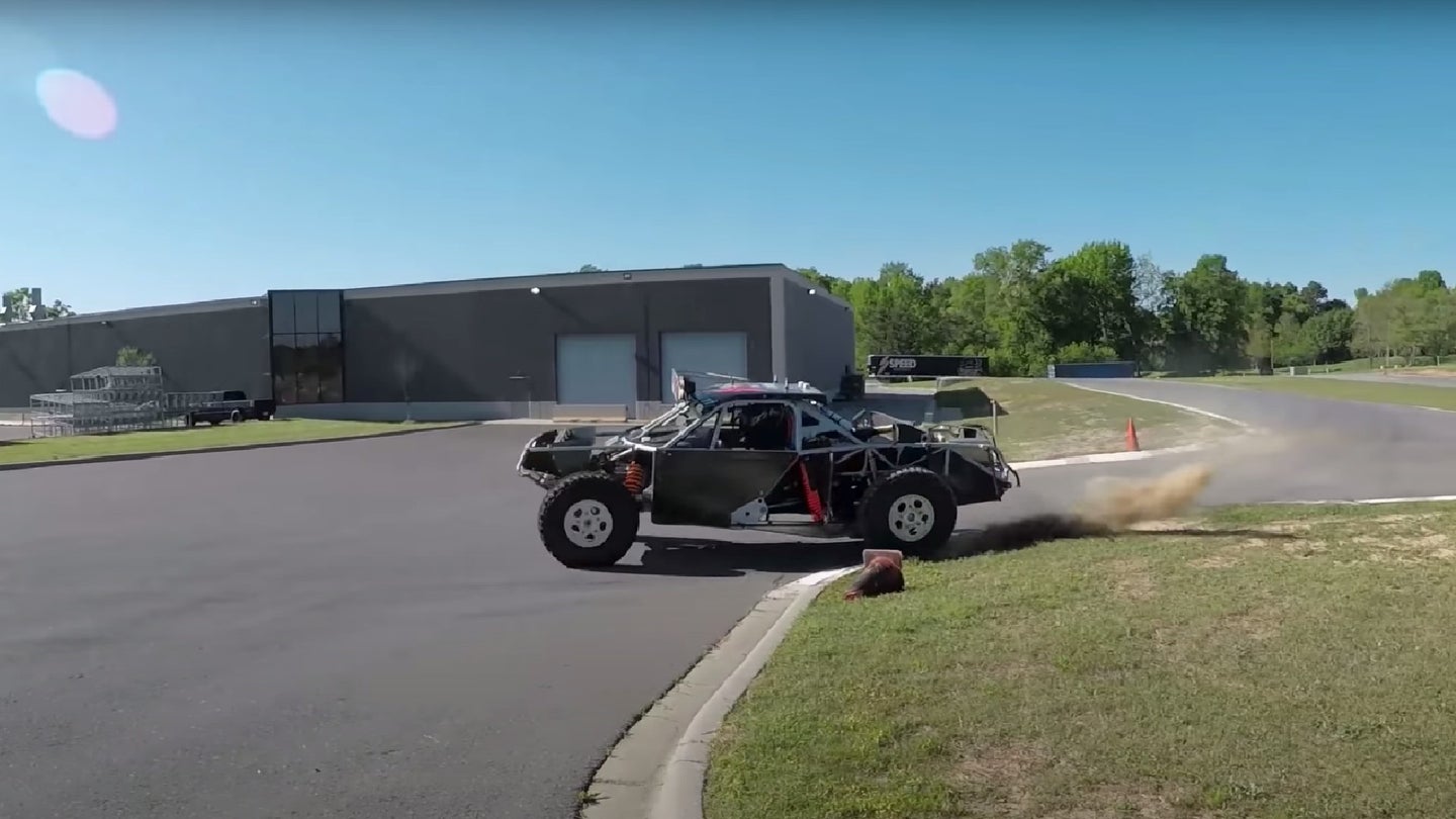 Robby Gordon Is Putting His Rowdy AWD Trophy Truck to Work During Quarantine