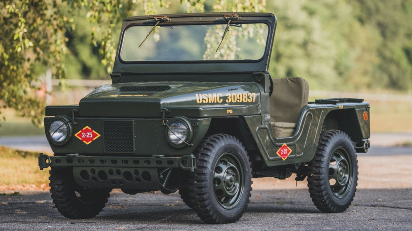 1963 AMC Mighty Mite Was a V-4 Mini Jeep Built for US Marines, and Now It’s for Sale