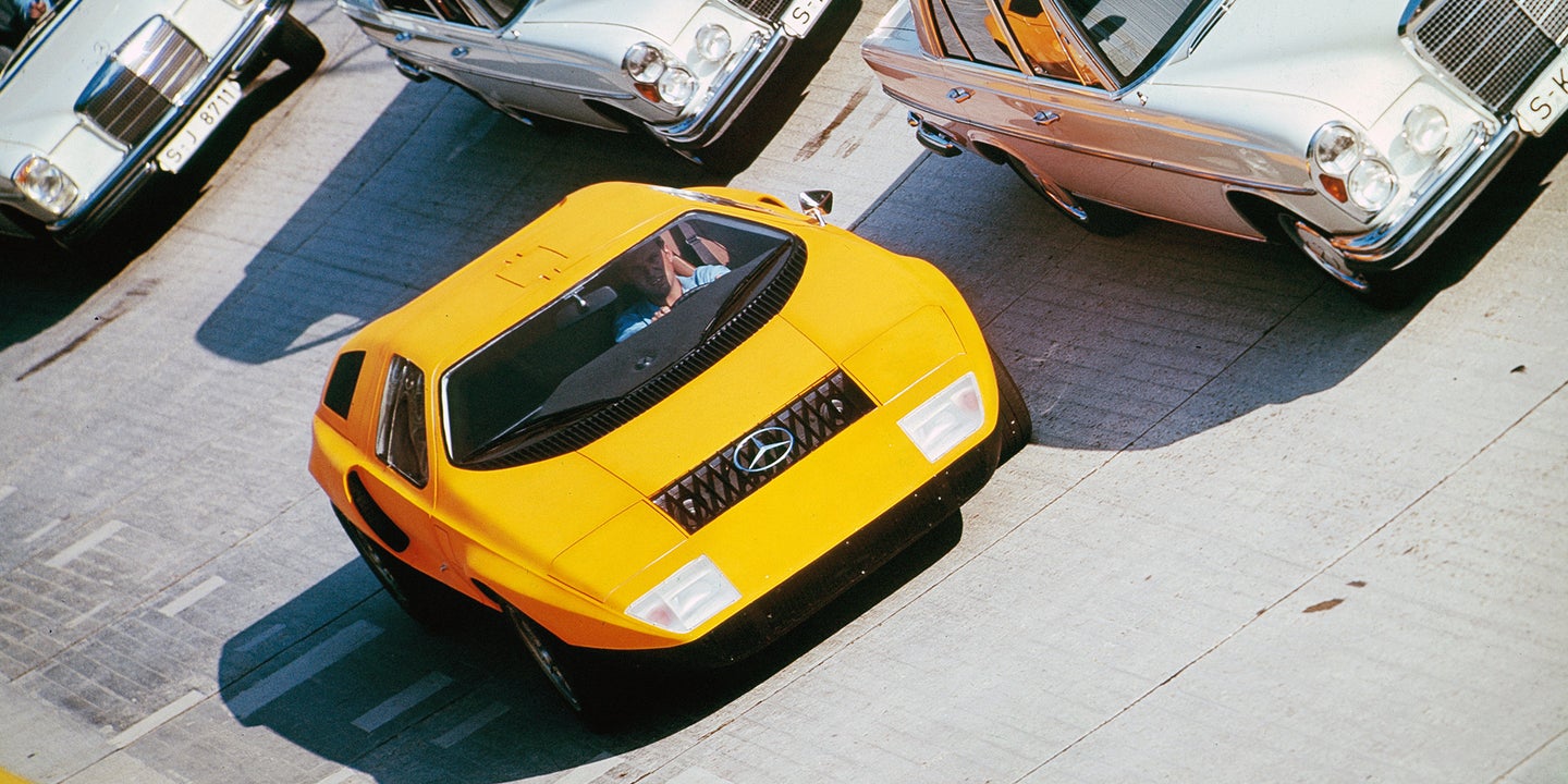 The Rotary-Powered 1969 Mercedes-Benz C111 Is The Real Reason Daimler Went With Diesels