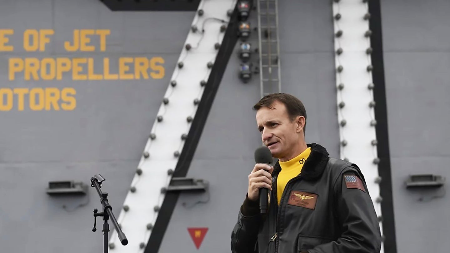 Navy Defers Decision On Reinstating Aircraft Carrier Captain Fired Over Ominous Letter