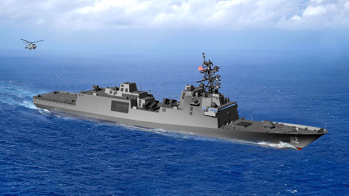 Navy Picks Italian Design For Its New FFG-X Guided Missile Frigate
