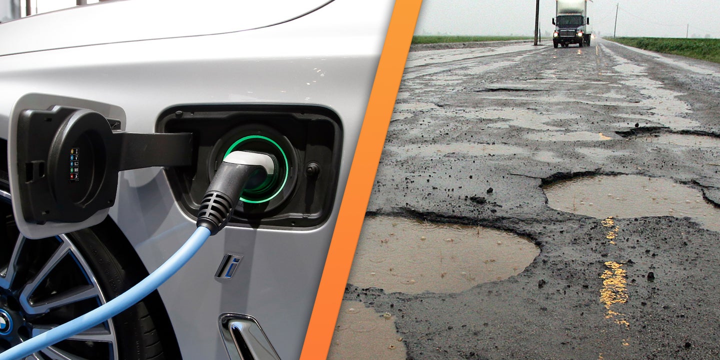 Switching to Electric Vehicles Will Ruin Our Roads Without a Gas Tax Replacement