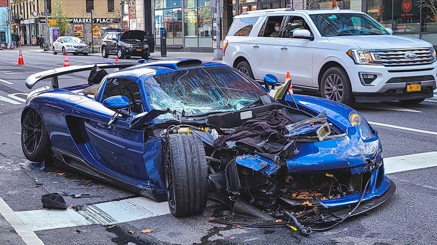 Driver Annihilates Ultra-Rare Gemballa Mirage GT in Manhattan Hit-and-Run ‘Rampage’ (UPDATE)