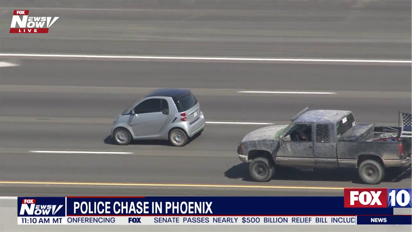 You Can Run from the Cops in a Smart Car—If You Just Believe in Yourself