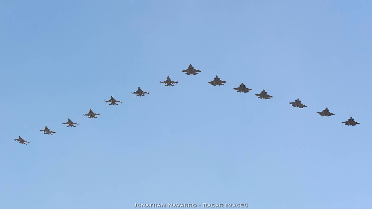Arizona-Based Air Force Jets Filled The Sky Over Phoenix For Jaw-Droppingly Huge Flying Salute
