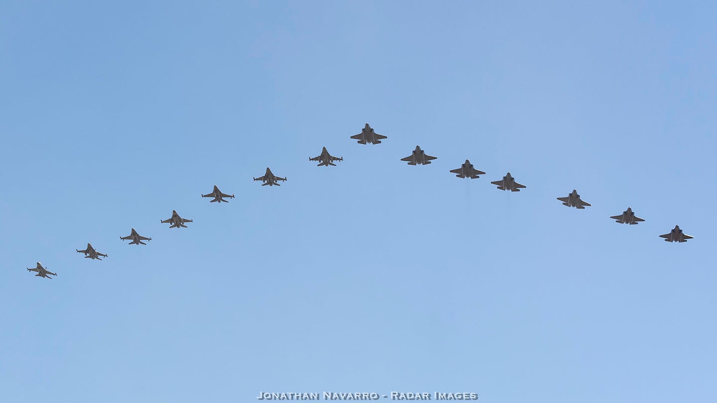 Arizona-Based Air Force Jets Filled The Sky Over Phoenix For Jaw-Droppingly Huge Flying Salute