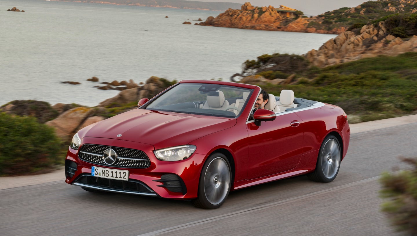 Mercedes-Benz Nips and Tucks the New 2021 E-Class Coupe and Cabriolet