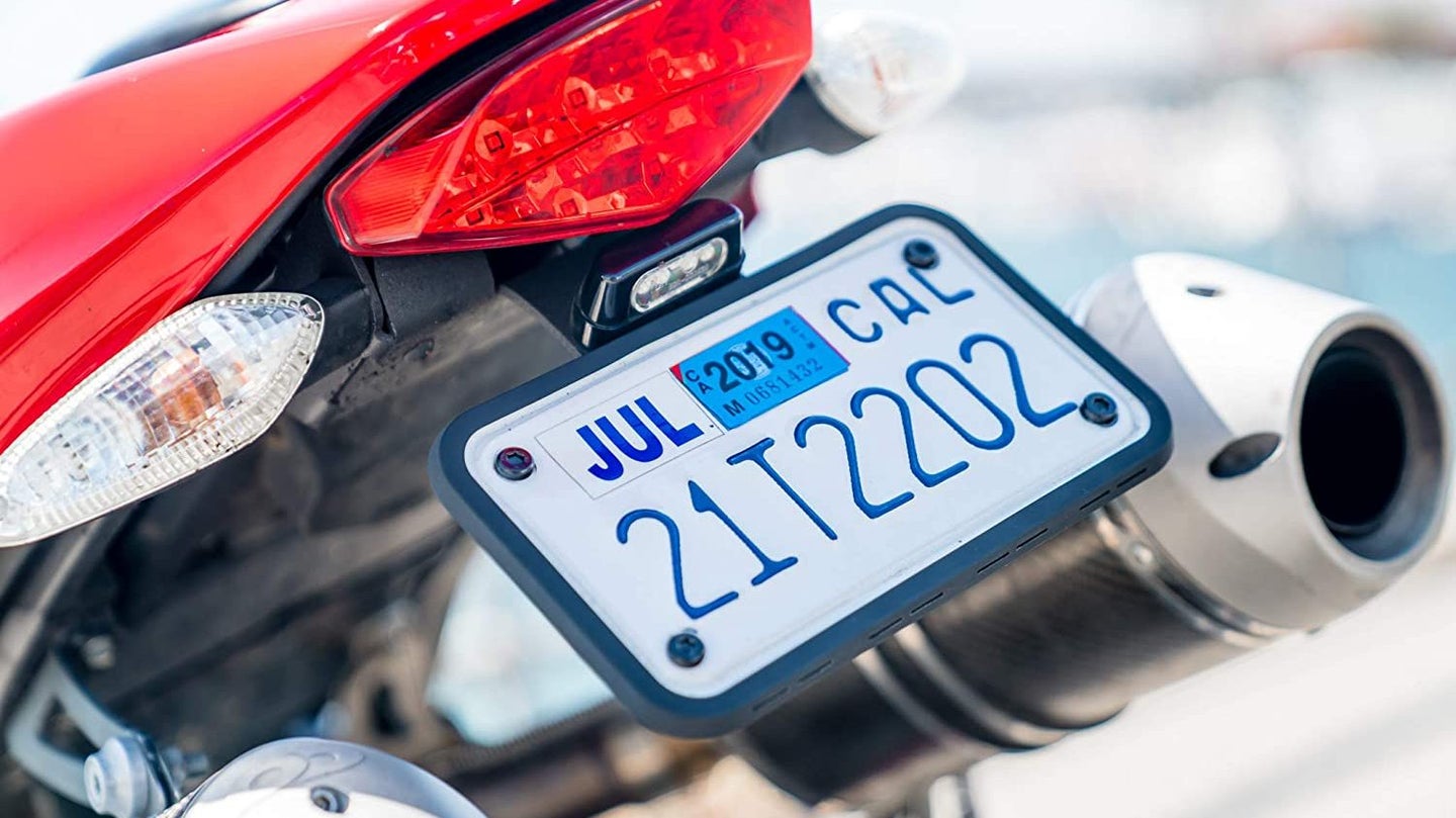 Best Motorcycle License Plate Frame