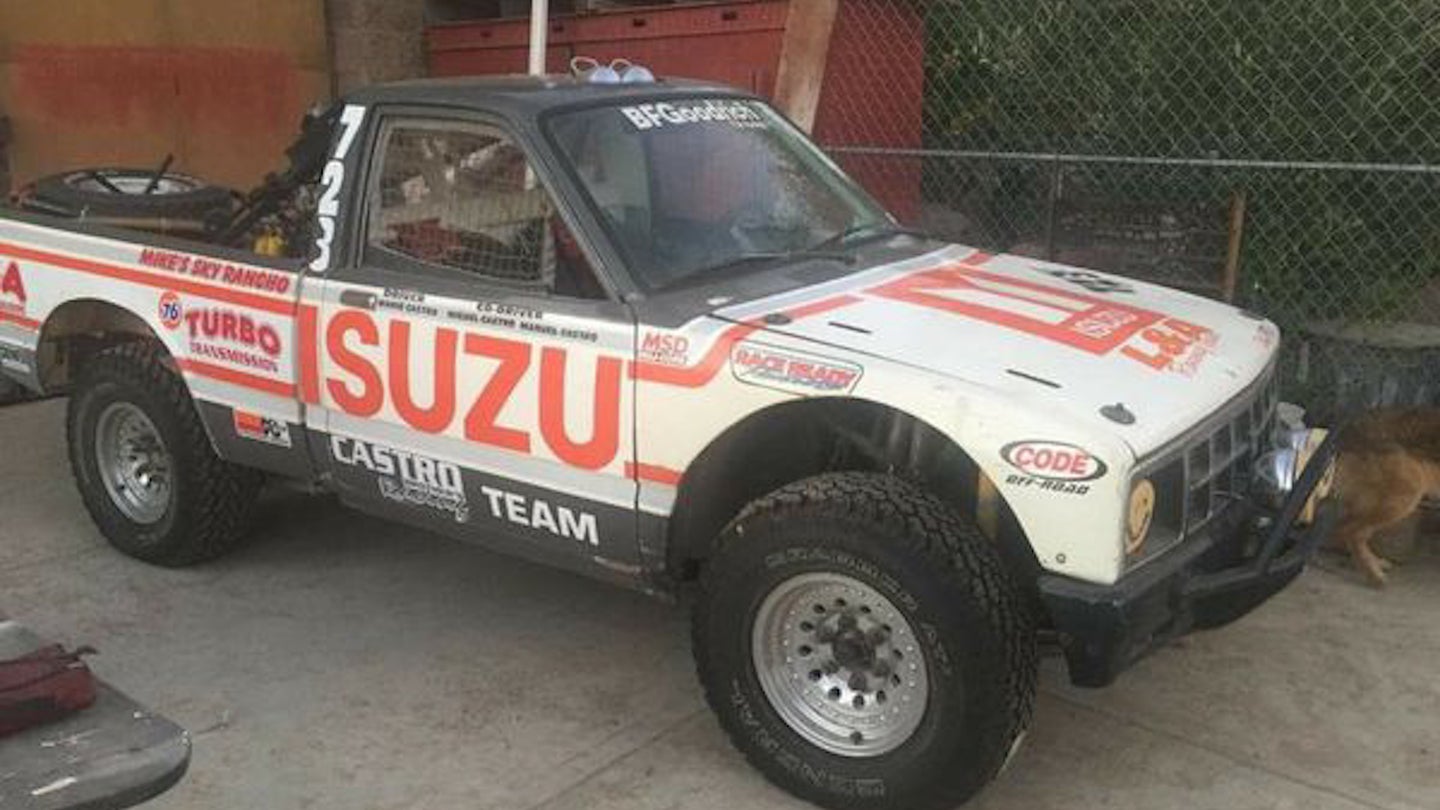You Can Own This Baja 1000 Isuzu P’Up Race Truck for the Price of a Used Corolla
