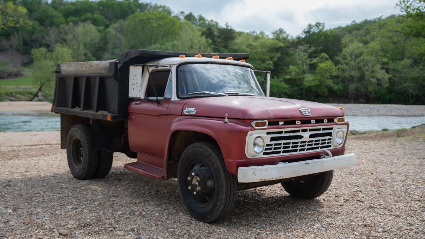 I Decoded the History Behind My 1966 Ford F600 Dump Truck