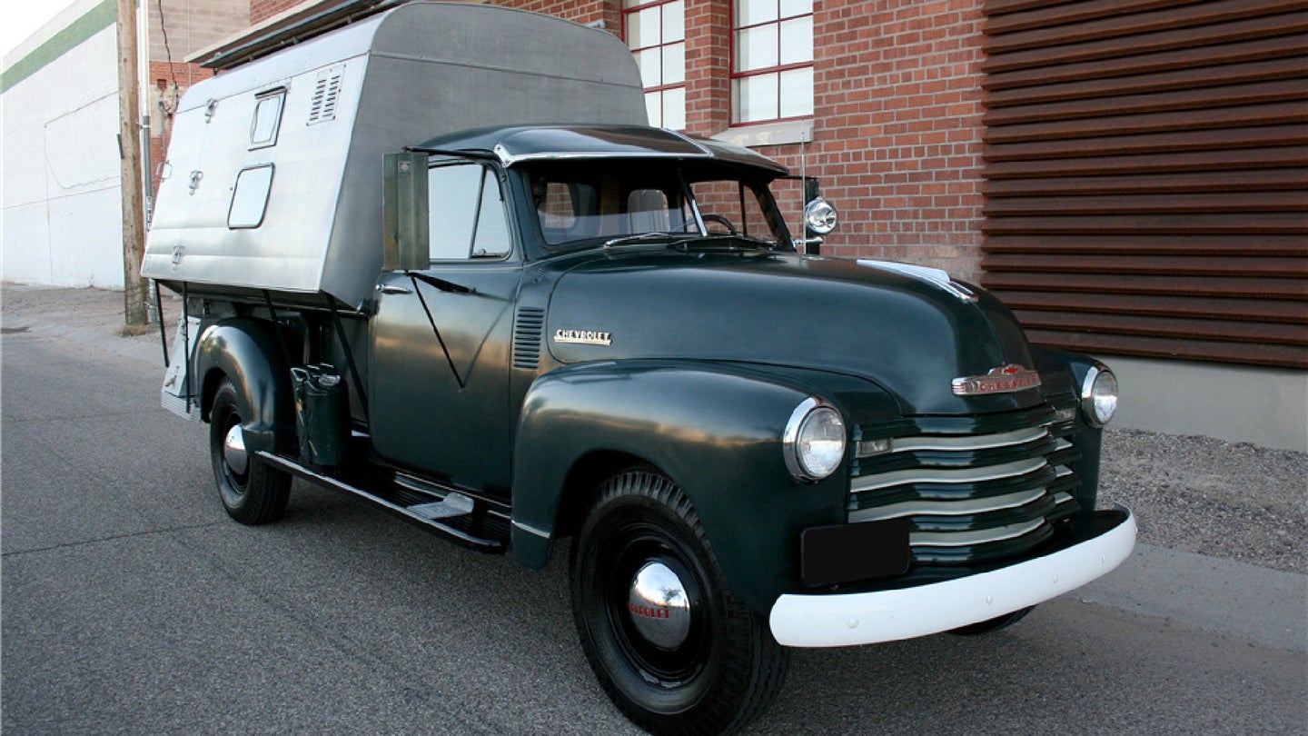 Steve McQueen’s 1952 Chevrolet 3800 Camper Truck Can Be Yours