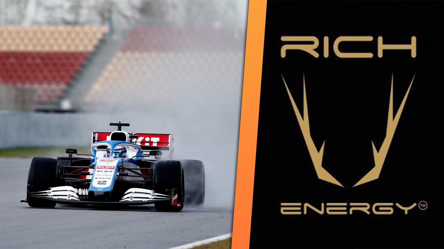 Now Rich Energy Wants to Sponsor the Ailing Williams F1 Team