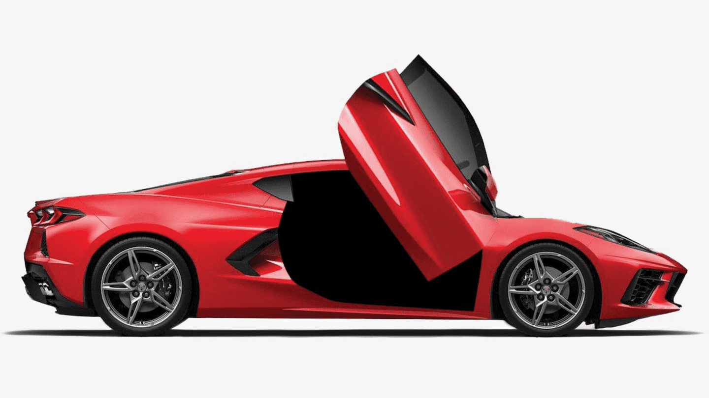 This Was Bound to Happen: Lambo Doors for Your Chevy Corvette C8