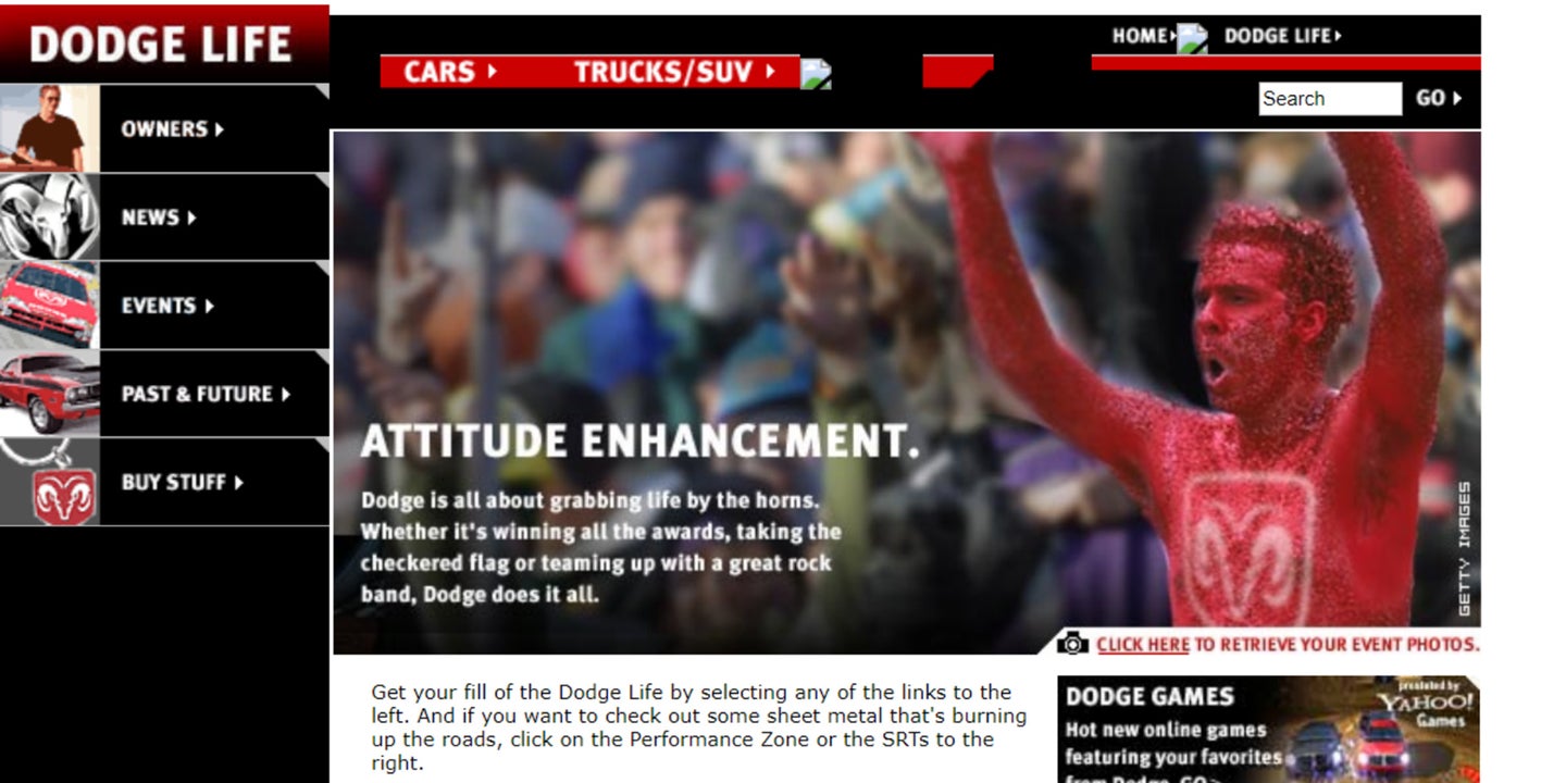 This Is the Weird World of Automaker Websites From the Early 2000s