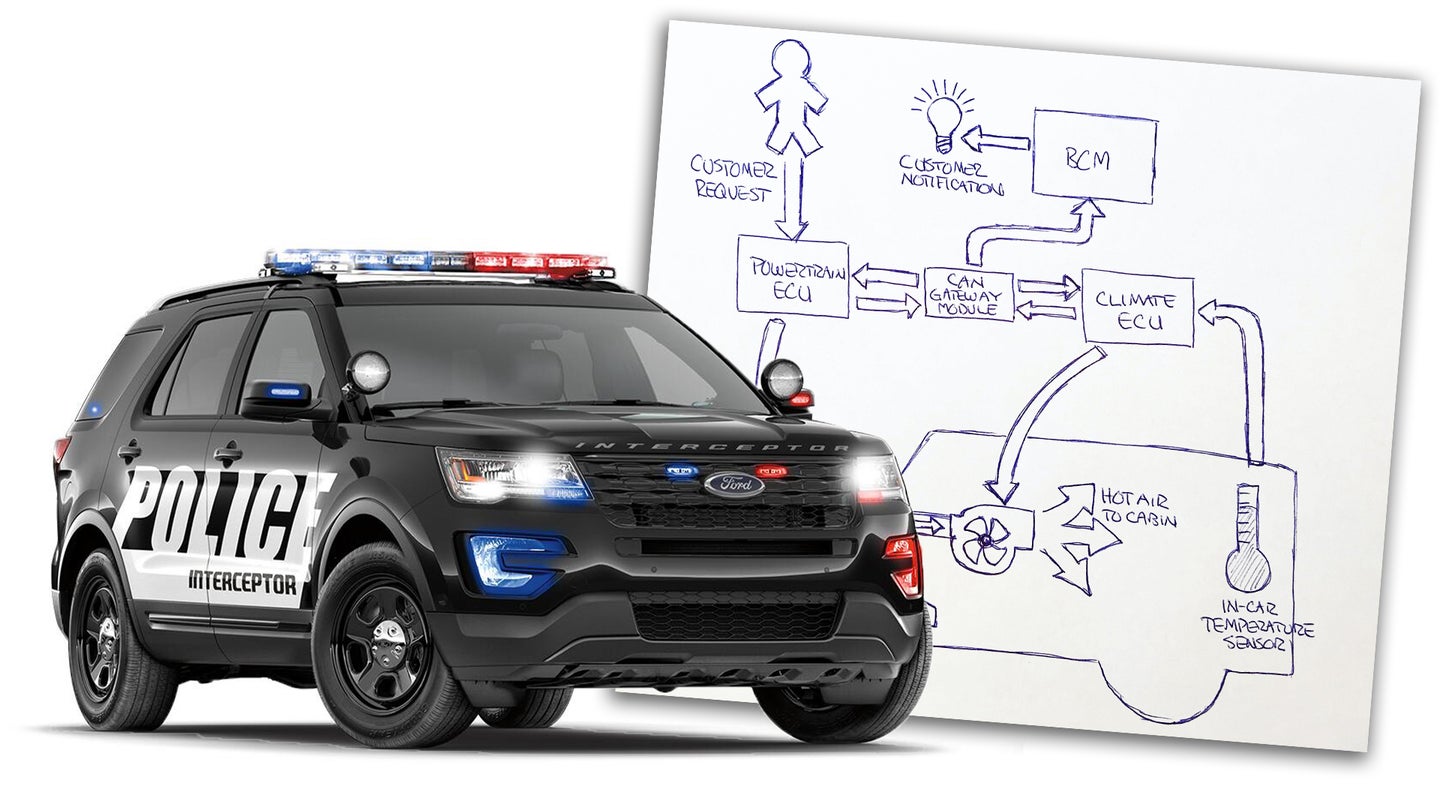 How Ford Turned Its Cop Cars Into Giant Ovens to Kill Coronavirus