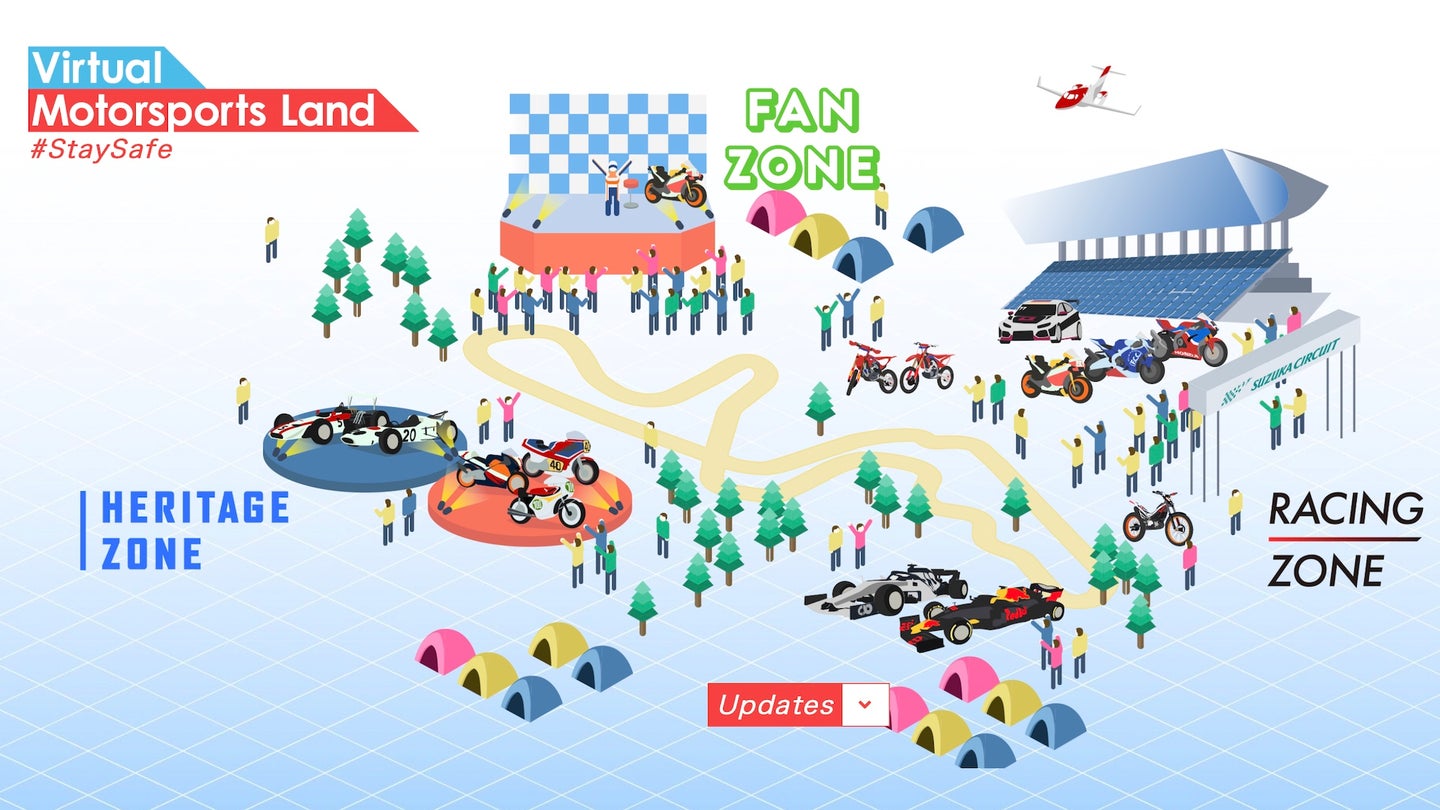 Honda’s Virtual Racing Theme Park Is Your Perfect Weekend Escapade