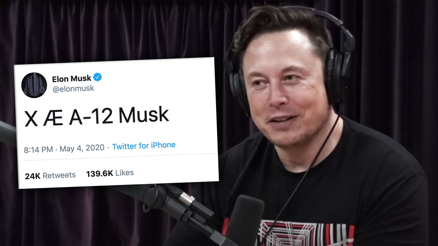 Here’s How You Pronounce the Name Of Elon Musk’s Baby: X Æ A-12