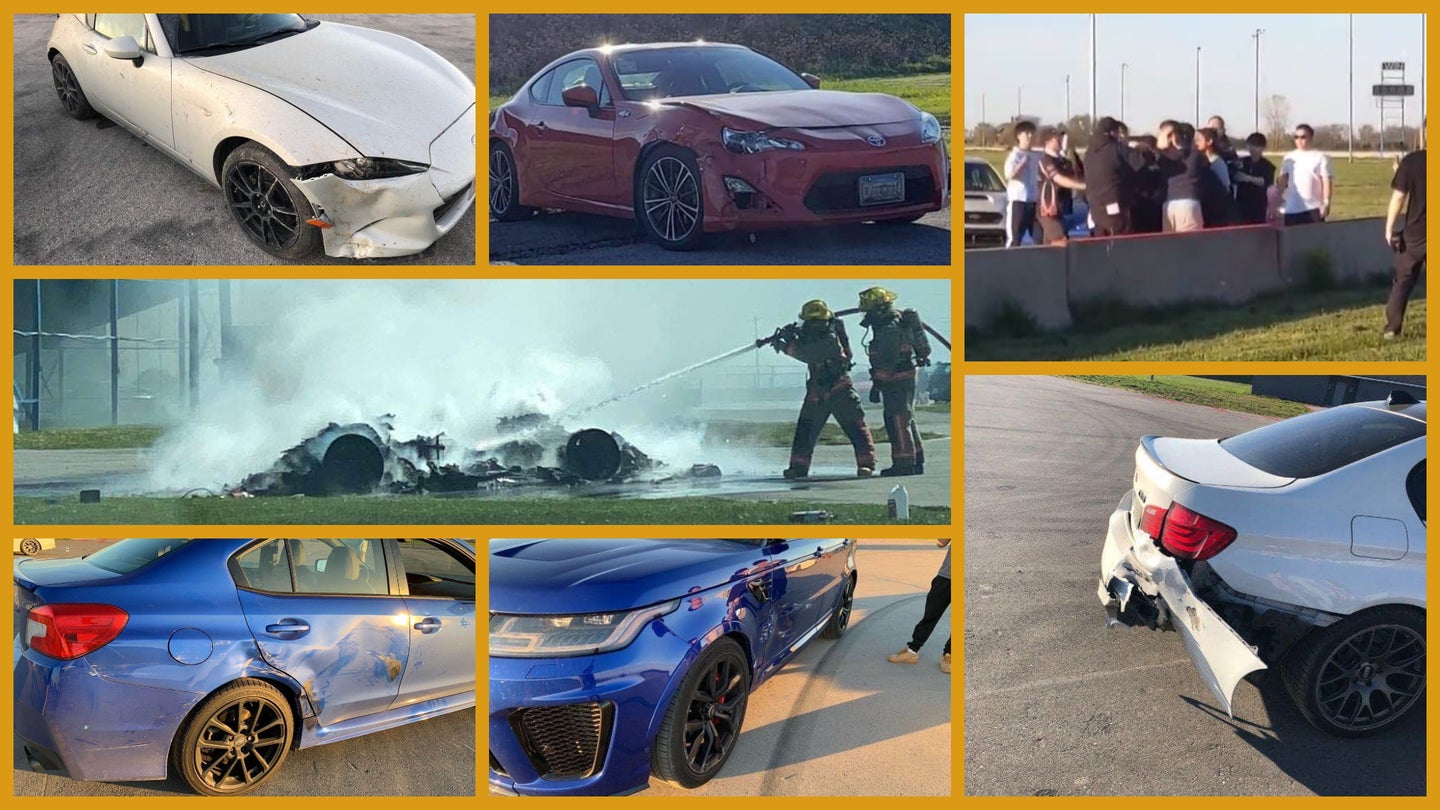 Toronto Motorsports Park’s First Post-Lockdown Track Day Ends in Crashes, Punches, Fire