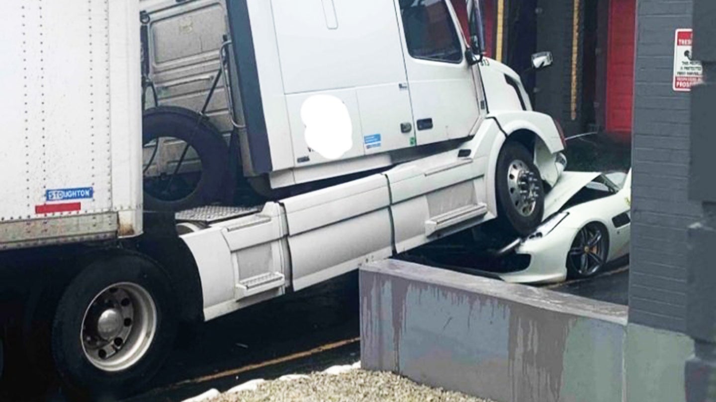 The Real Story of a Trucker Crushing His Boss&#8217; Ferrari Is Messier Than You Think