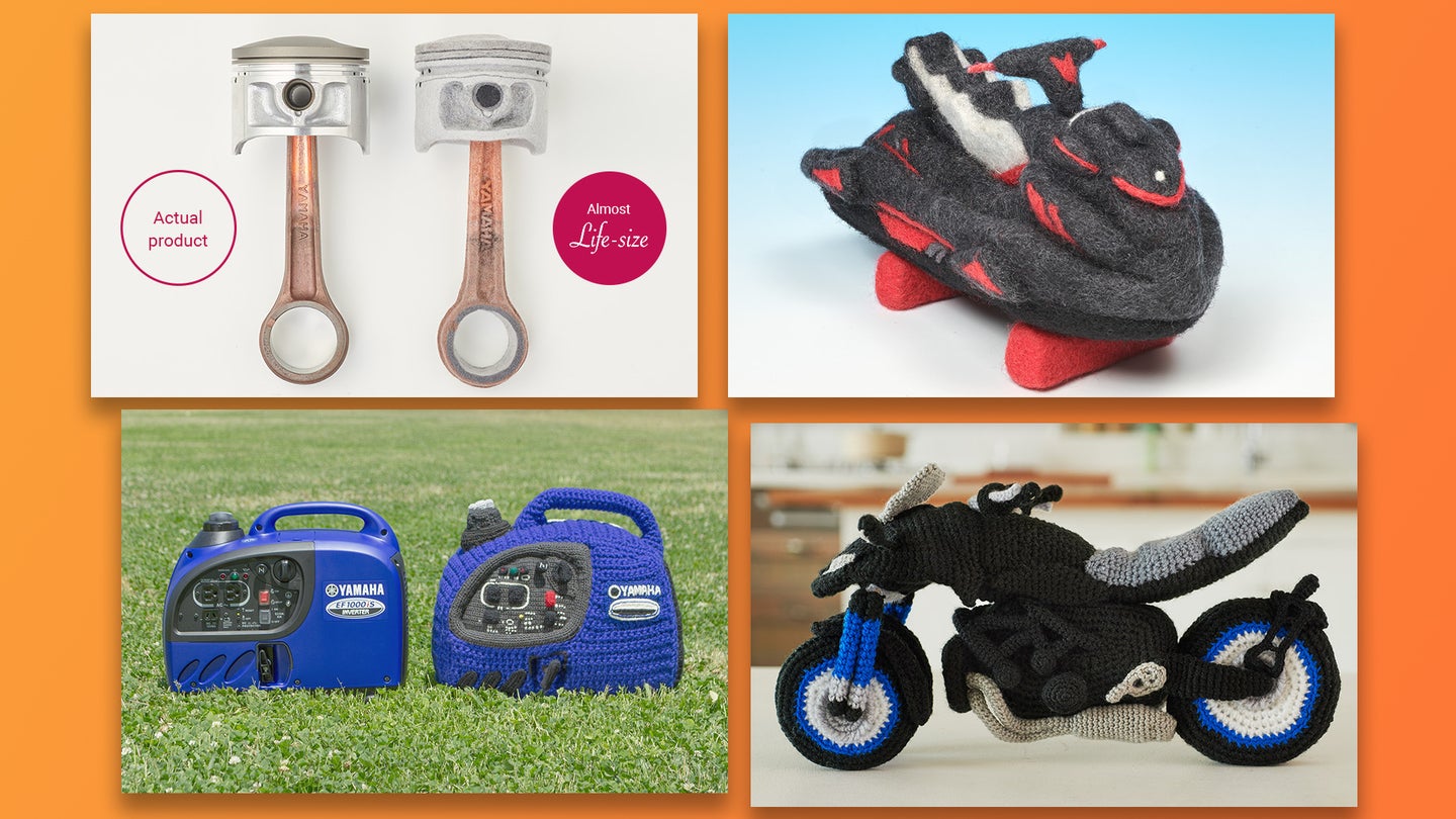 Crochet Yamaha Motorcycles, Generators, Jet Skis: Things You Didn&#8217;t Know You Needed