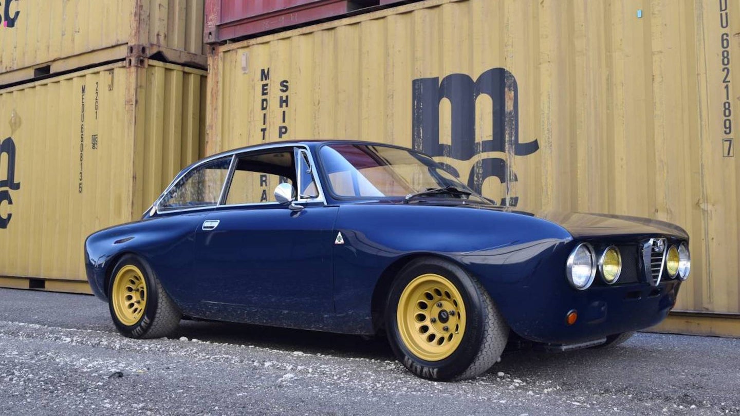This Alfa Romeo GTAm Build Packs a Sequential Gearbox, a Six-Figure Price and Loud Noises