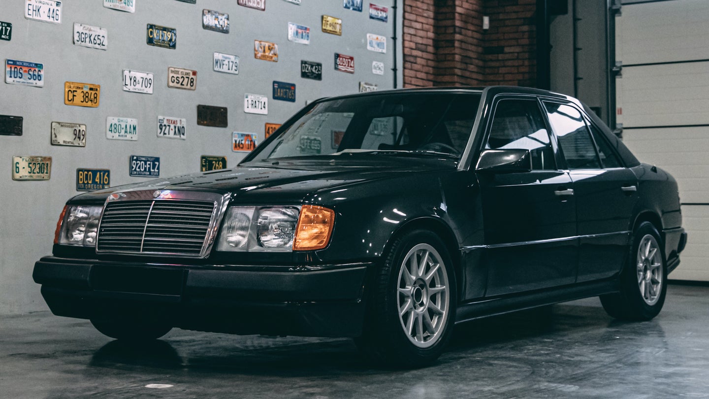 Someone Actually Put 80,000 Miles On This Ultra-Rare BMW-Powered Mercedes 300E