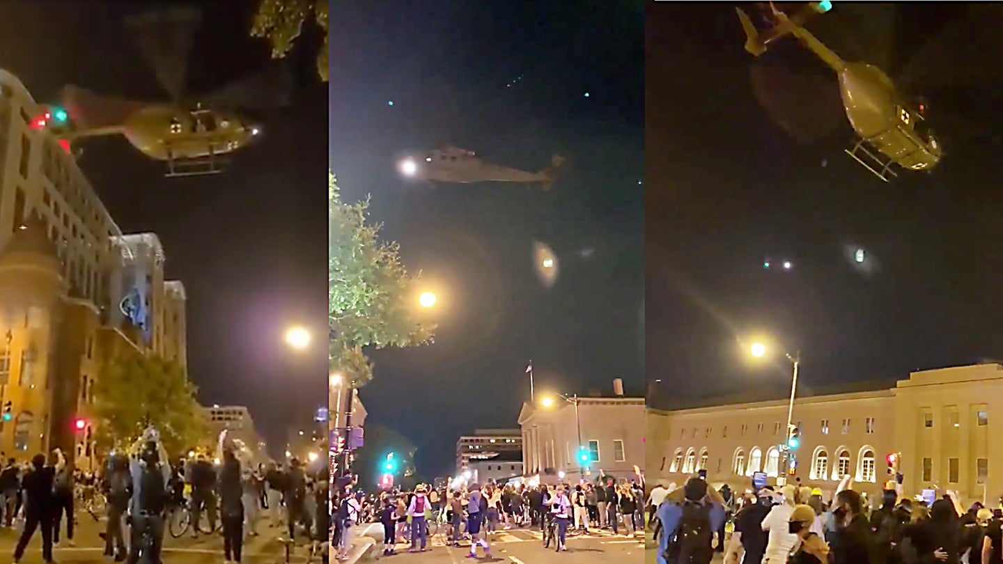 Veteran Military Helicopter Pilot On Why Hovering Over Protestors Was Dangerous And Stupid